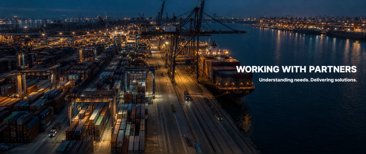 Global port logistics and long-term industry partnerships